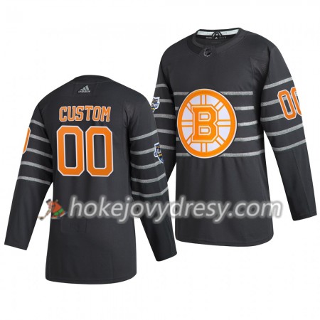 Pánské Hokejový Dres Boston Bruins Custom  Šedá Adidas 2020 NHL All-Star Authentic